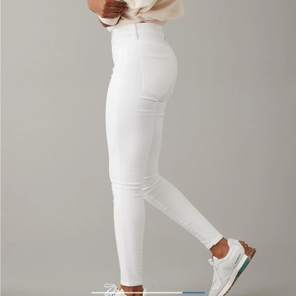 NWT AE Tall Long Super High Rise Jeggings Jeans - Picture 9 of 11
